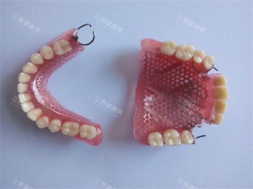 普通全口义齿假牙实物图