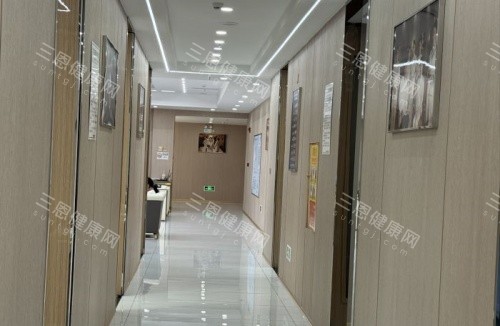深圳佳美口腔走廊示意图