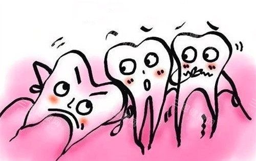 阻生齿漫画图